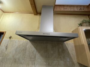 京都キッチン取付け隊　レンジフードのちょっと変わった選び方　施工後